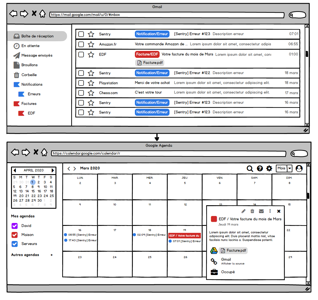 MailToCalendar - Gmail vers Google Calendar