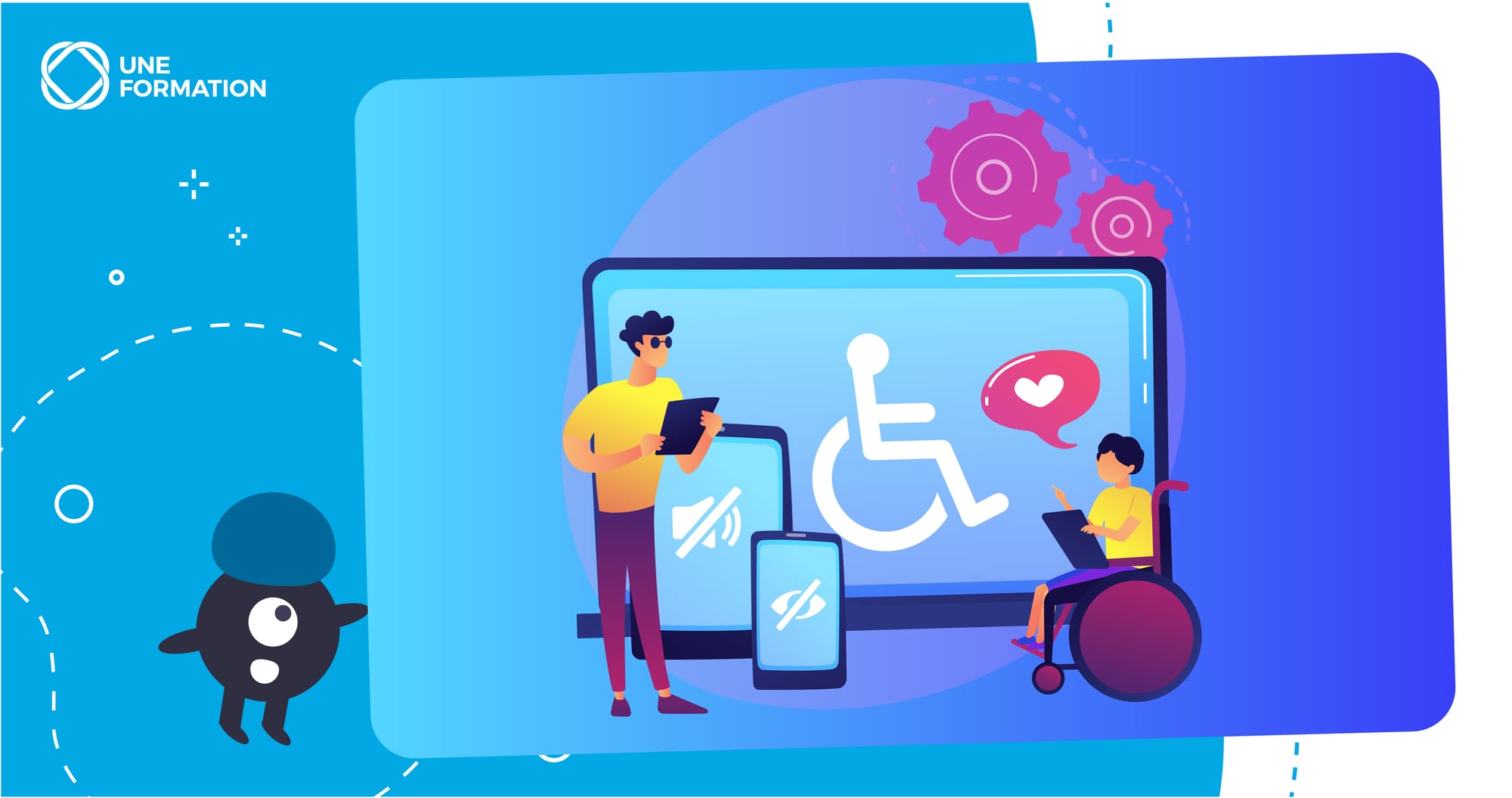 Illustration : Accessibilité numérique : permettre à tous d'accéder au Web
