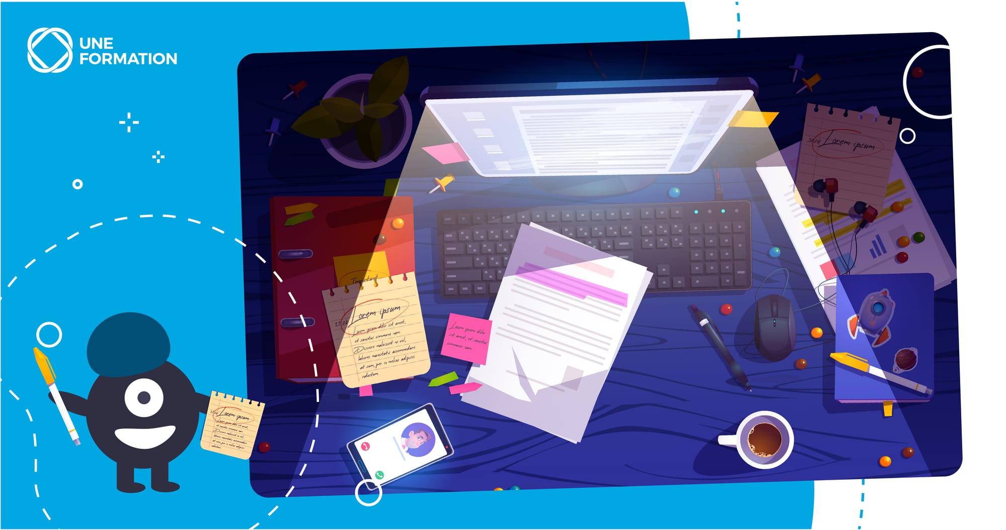 Illustration : Rédacteur web : que fait-il et comment travaille-t-il ?