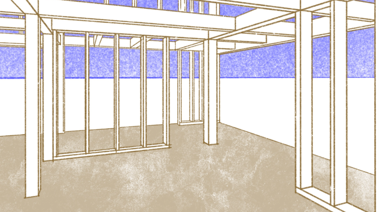 Illustration : Le terrain prend forme, les perspectives se précisent