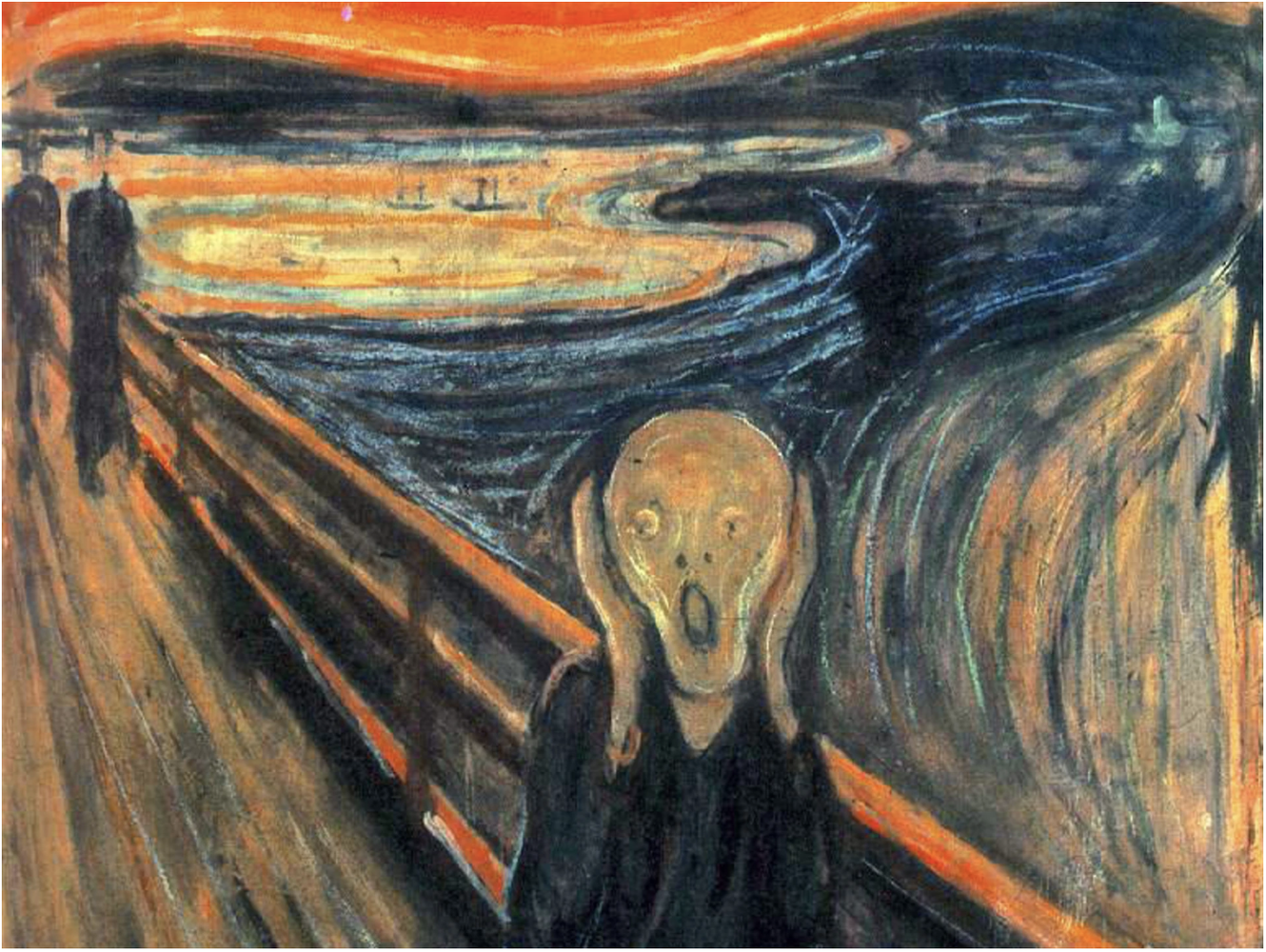 Le Cri, tableau d'Edvard Munch.